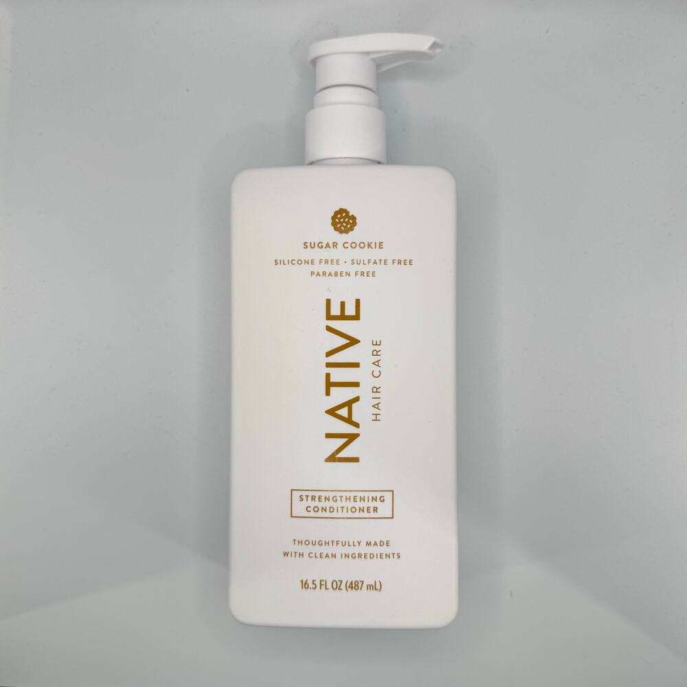 New Holiday NATIVE Hair Care Sugar Cookie Strengthening Conditioner
